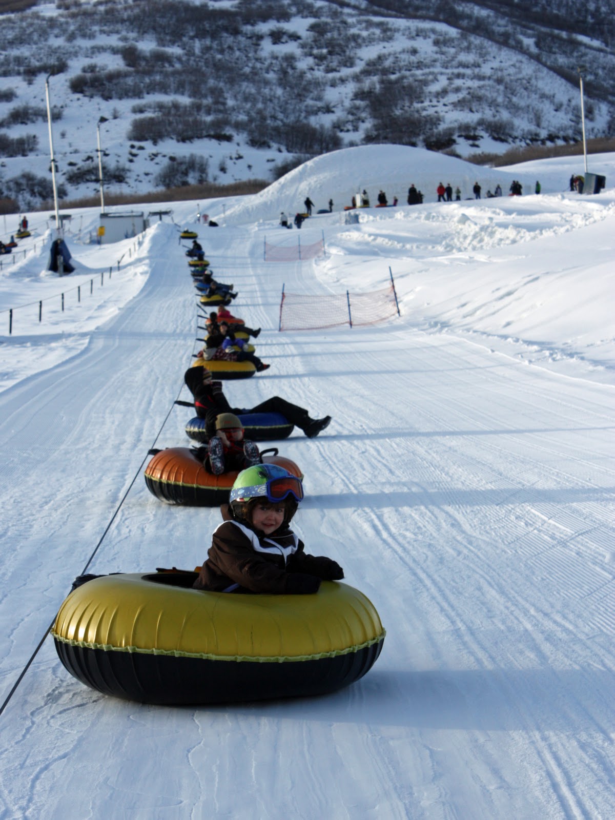 Morningstar Happenings Tubing at Soldier Hollow