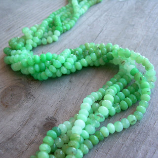 chrysoprase beads