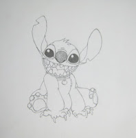 Move with art...: Learn how to draw Stitch...