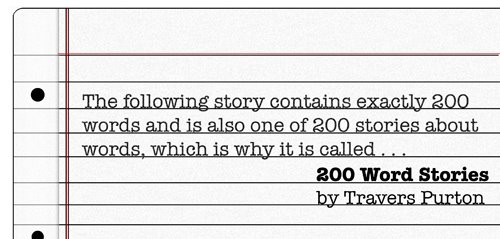 200 Word Stories
