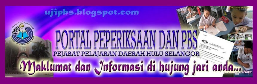 PORTAL PEPERIKSAAN DAN PBS PORTAL PEPERIKSAAN DAN PBS