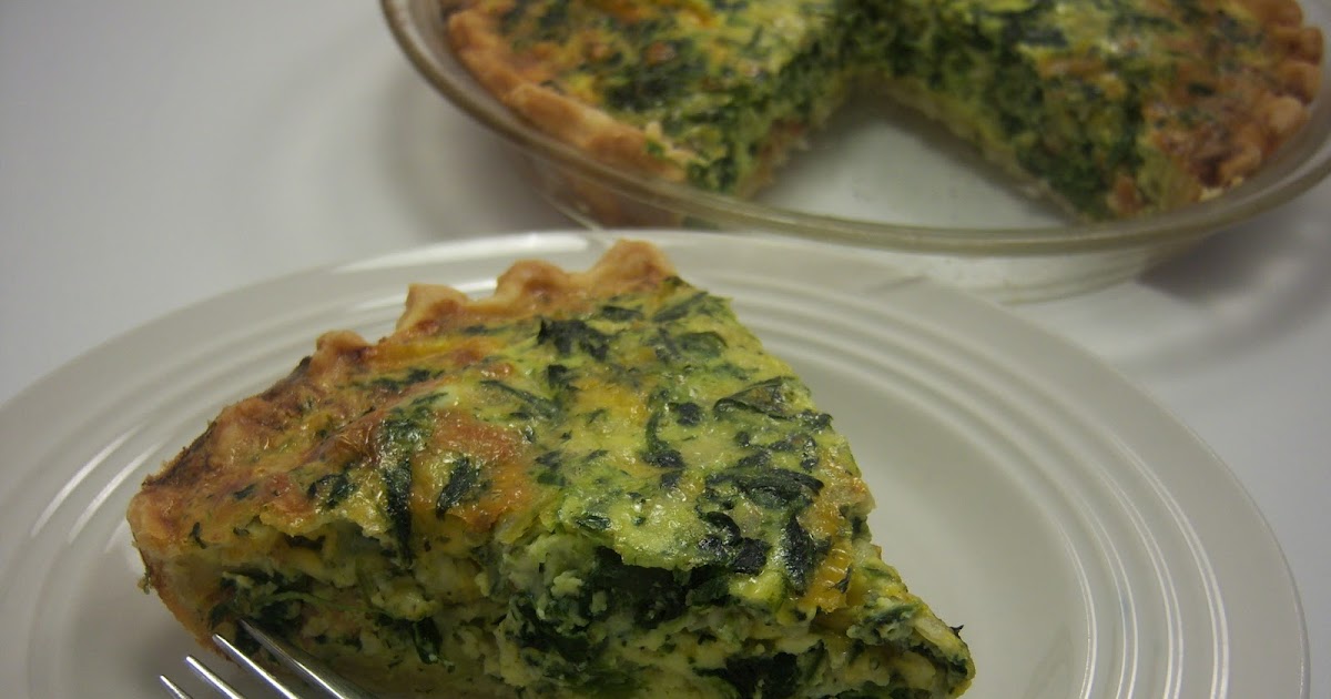 Thyme In Our Kitchen Spinach Quiche