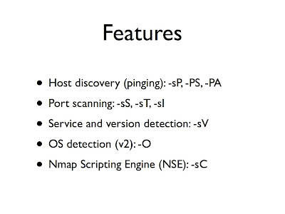 Every Nmap scan is created