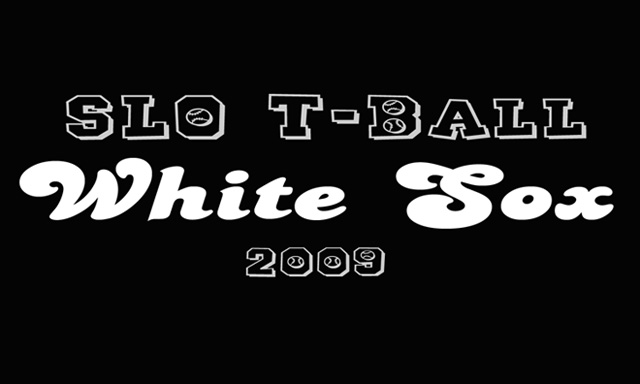 SLO T-Ball White Sox 2009