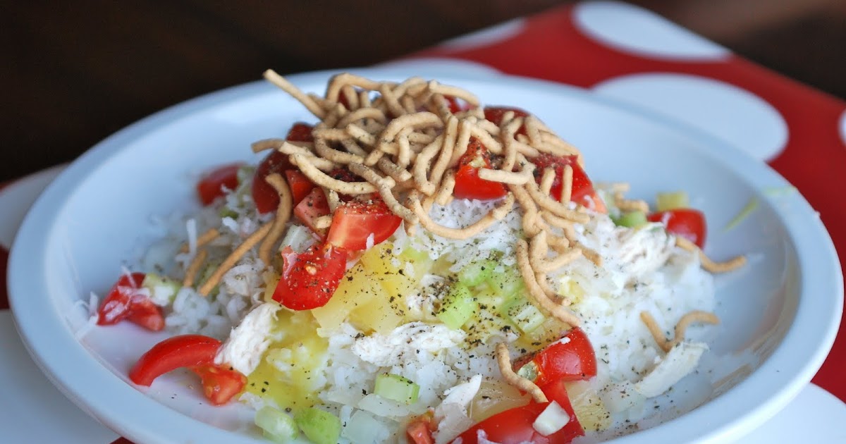 Frosted bake shop Hawaiian Haystacks