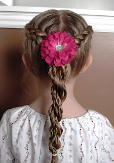 Little Girl S Hairstyles How To Do A Dutch Braid With