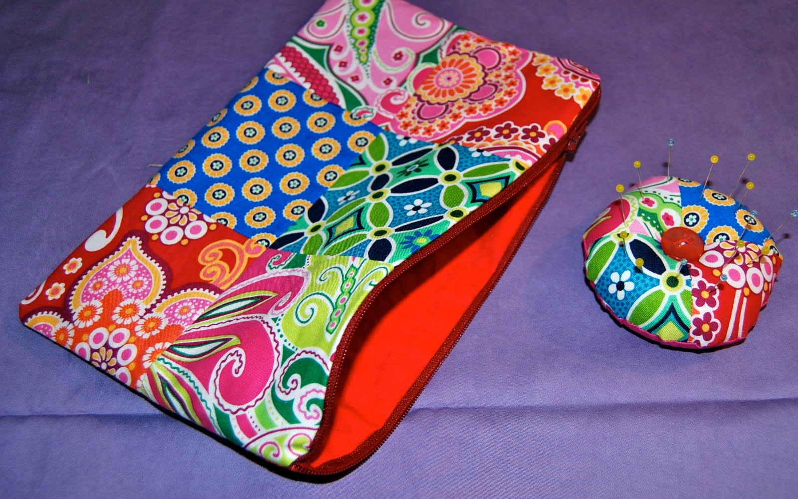 Amy's Quilt Room Vera Bradley Fabric and 2 Easy and Quick Projects