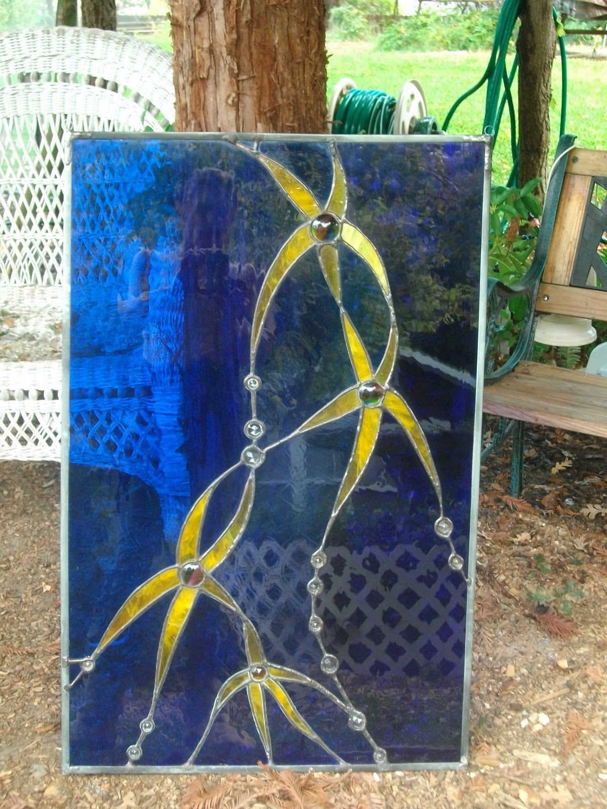 Stained Glass Repair Gallery Before & After Photos of Stained Glass