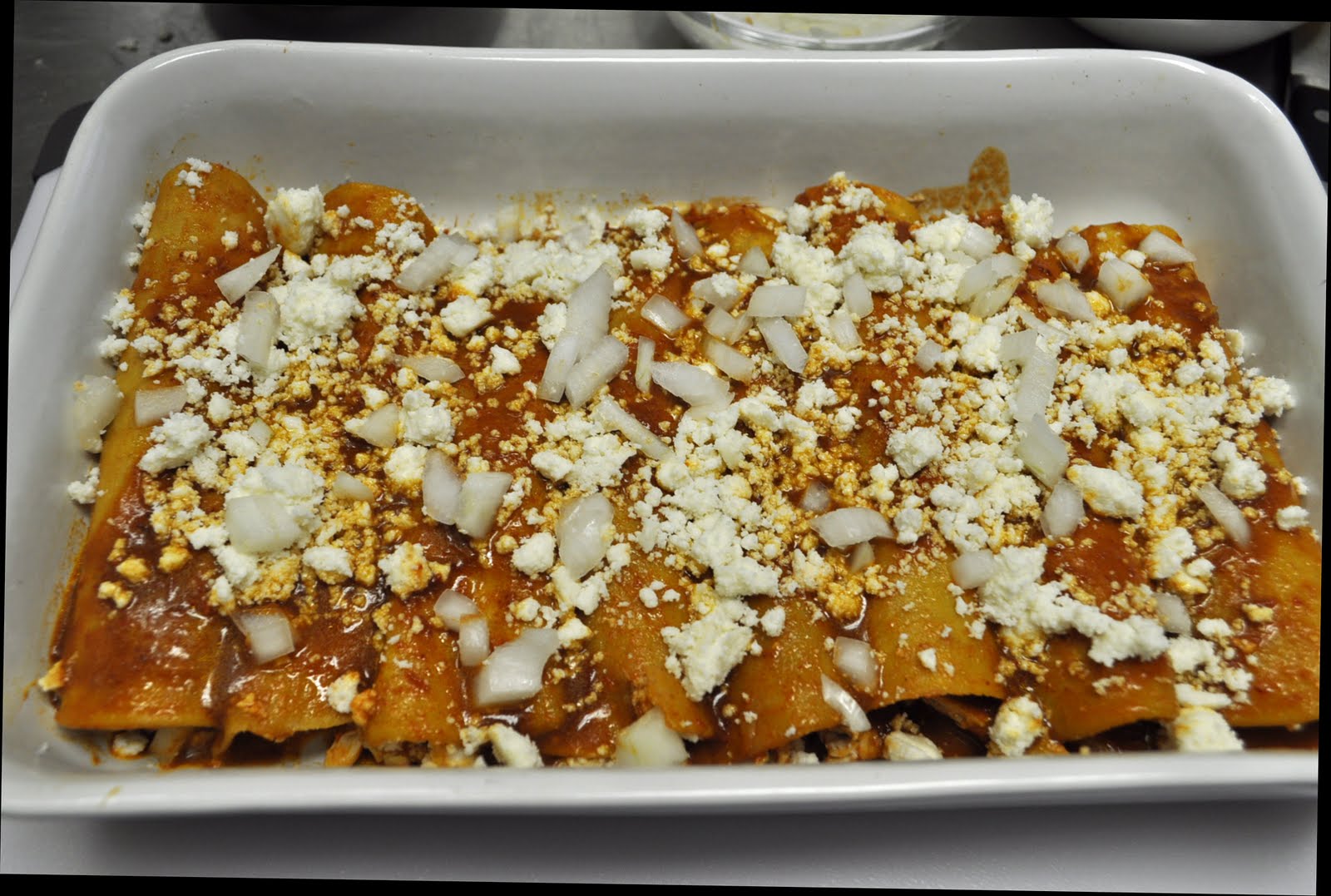 My Cocina, My Kitchen Nuevo Leon Enchiladas