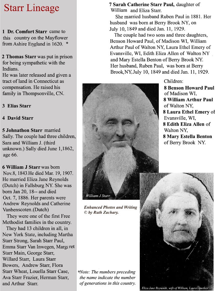 The Cuckoo's Child The Starr Lineage