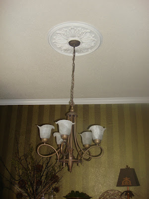 Painted Ceiling Medallion