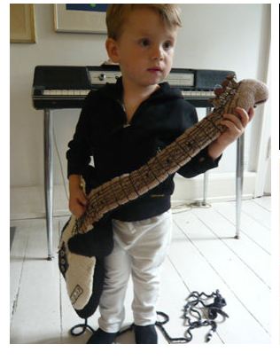 Knitted Guitar