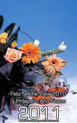 Imágenes con mensajes para Noche Vieja 2010 y Año Nuevo 2011