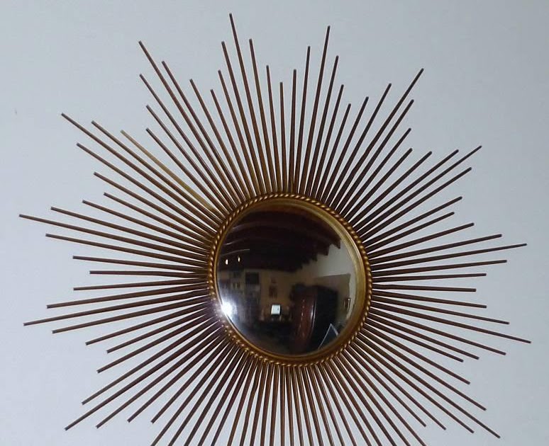 Espacio Moratín 20: Espejo soleil de Chaty Vallauris. Francia 1950