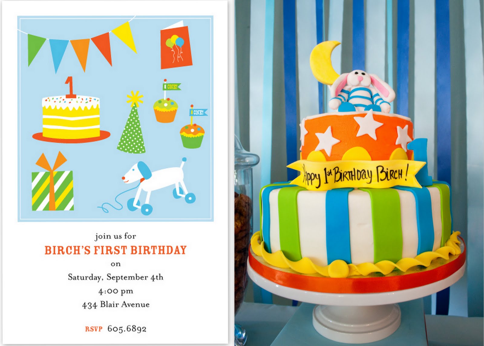 Design Gem Goodnight Moon Themed First Birthday Party