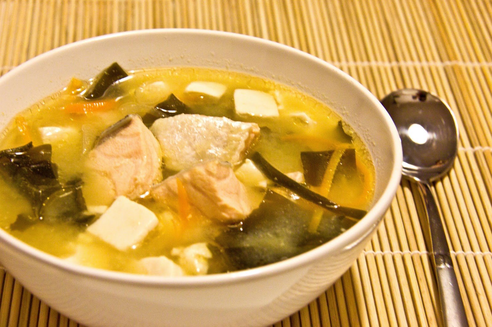 Life is Like a Long Journey Salmon Miso Soup