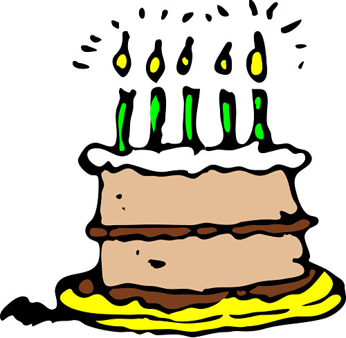 birthday cake clip art free animated