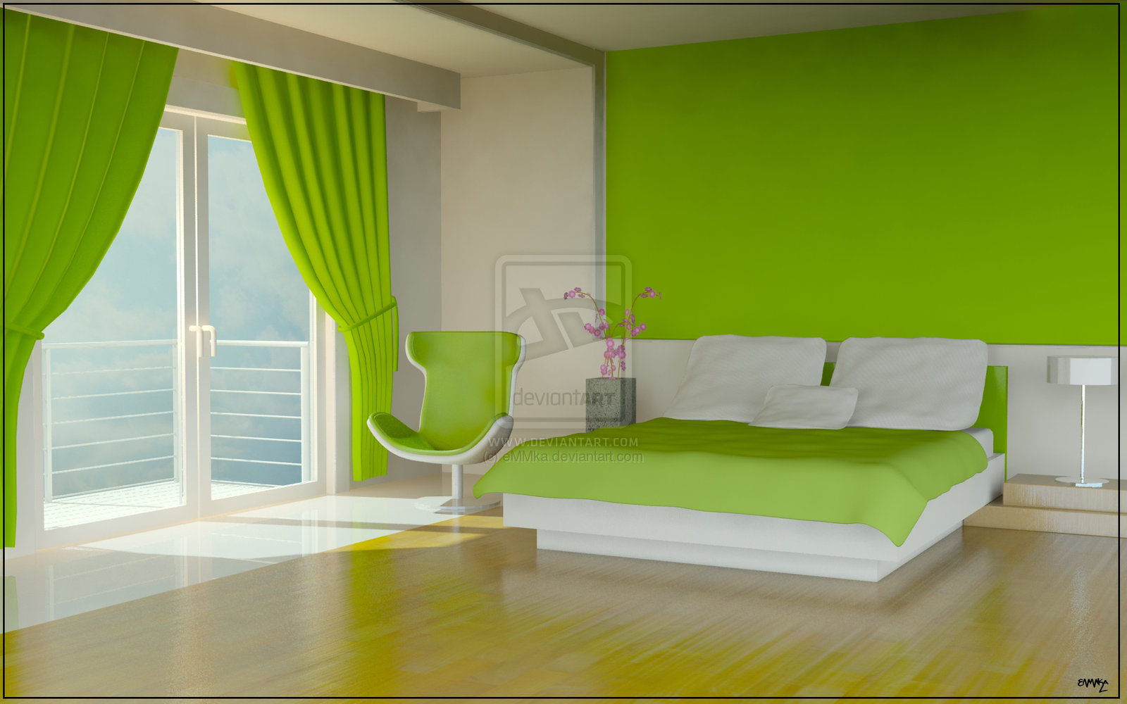 green interior design