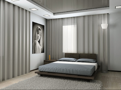 Modern Bedroom Decor on Modern Bedroom Interior Design With Lighting Fixtures   Photos Of