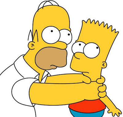 Feliz dia del padre! Homero+y+bart