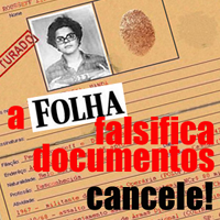 CANCELE A FOLHA