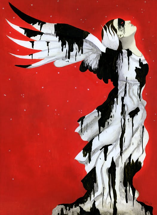 I&squot;m kicking off the new year with an illo of the movie "Black Swan." I&squot;m kicking off the new year with an illo of the movie "Black Swan."