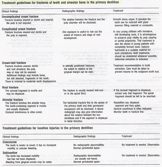 Saint Joseph's Pediatric Dentistry Lit Review Guidelines for the