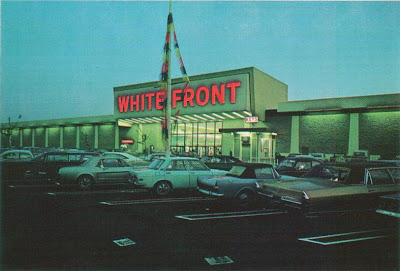 Pleasant Family Shopping: White Front - Under the Familiar Arch