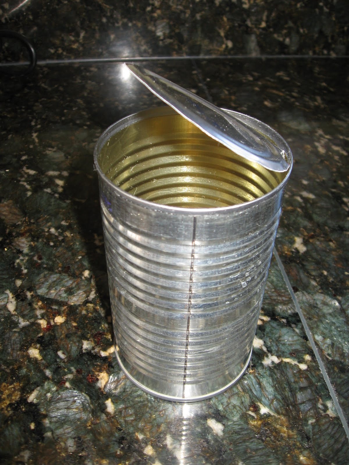 Christmas Pop Top Cans Blue Cricket Design