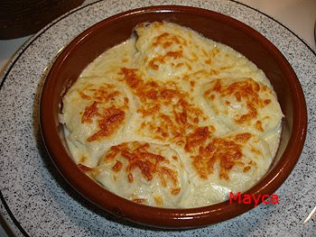 Huevos Con Jamón Gratinados