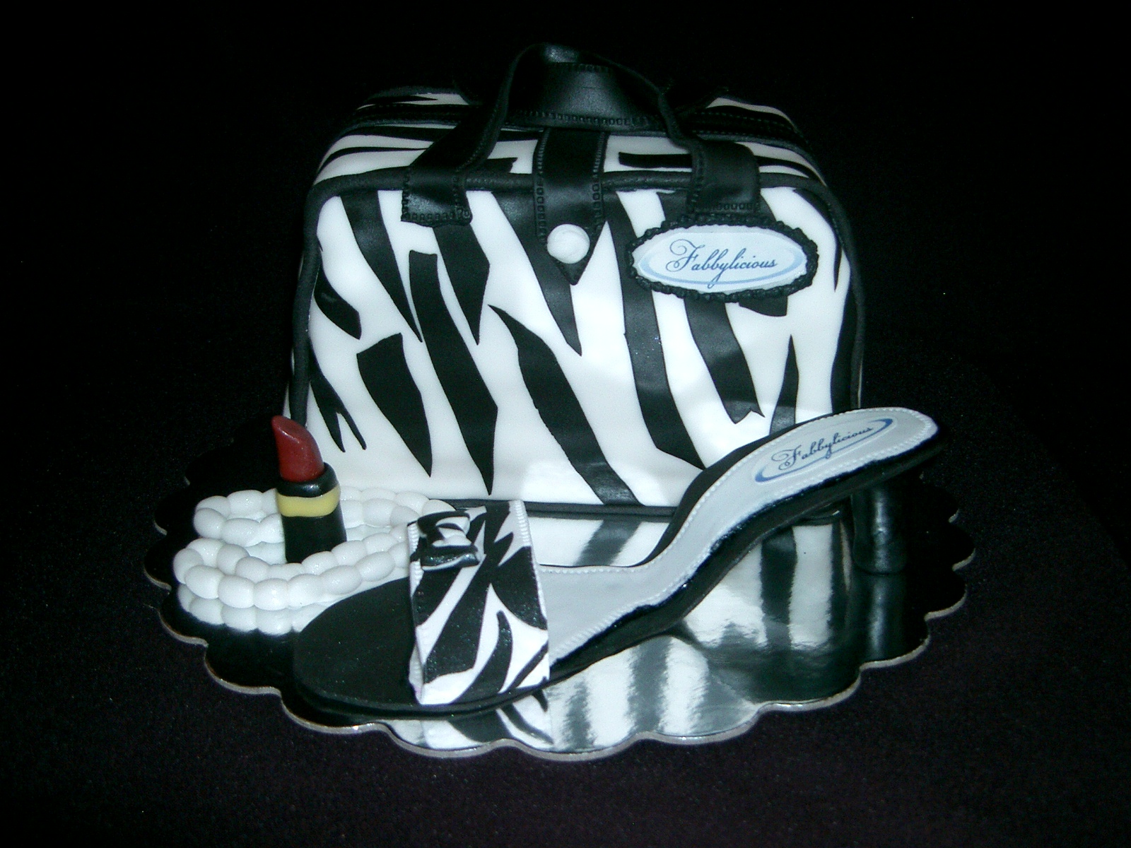 Fashion Fondant Cake