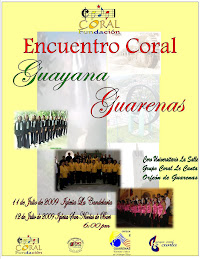Encuentro Coral Guayana Guarenas