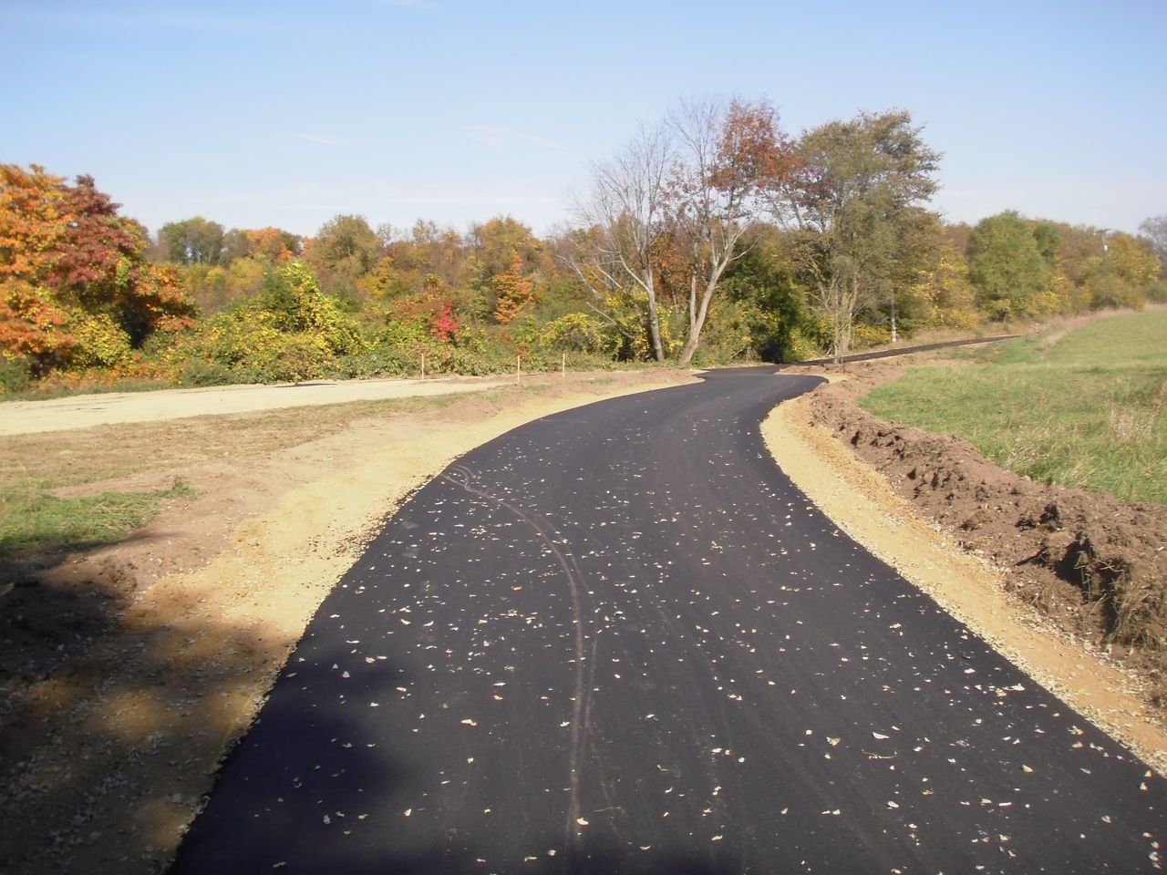 Kalamazoo Seasons Kalamazoo Bike Trail Progress