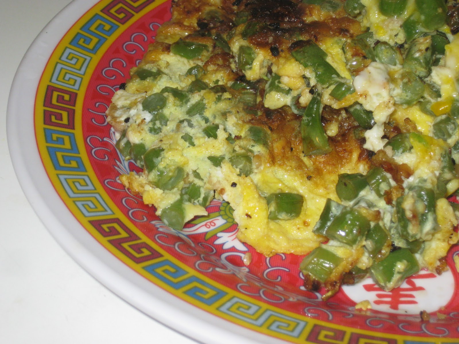 Raymond's Kitchen From Grandma's To Ours Grandma's Green Bean Omelette