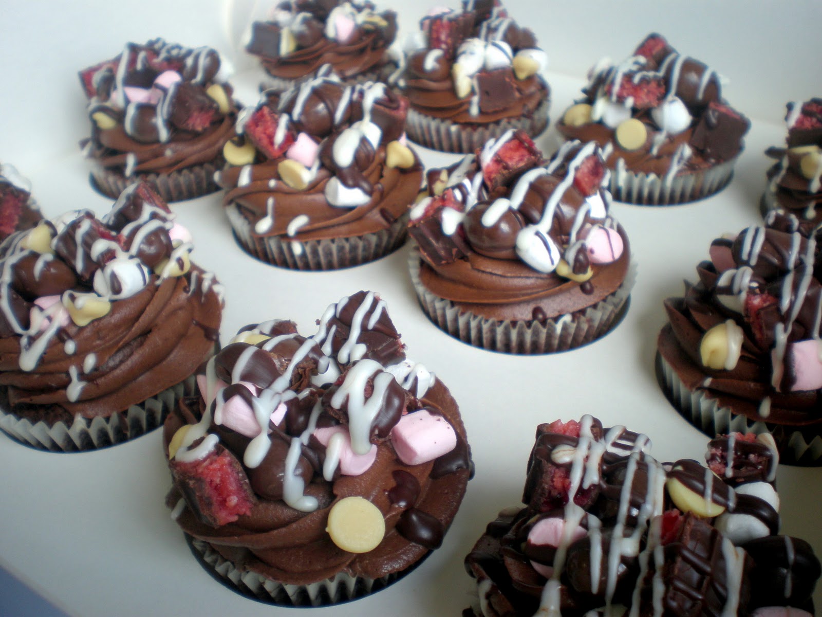 Sugar Siren Cakes Mackay Rocky Road Cupcakes