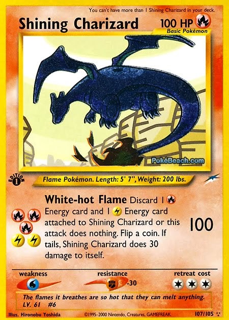 VALUE SCANNED Charizard G Lv Pokemon Card With Sleeve for