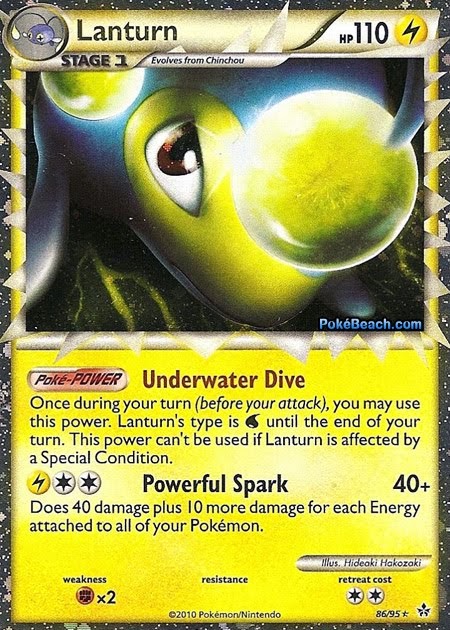 Pokemon Card of the Day: Lanturn Prime (Unleashed) | PrimetimePokemon's