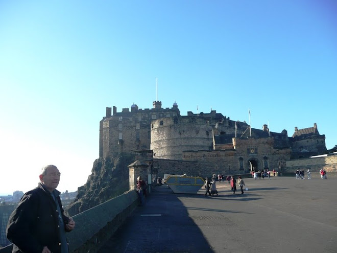 Pat and Edinburgh Castle