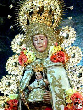 Virgen del Rocío. Patrona de Almonte (Huelva).