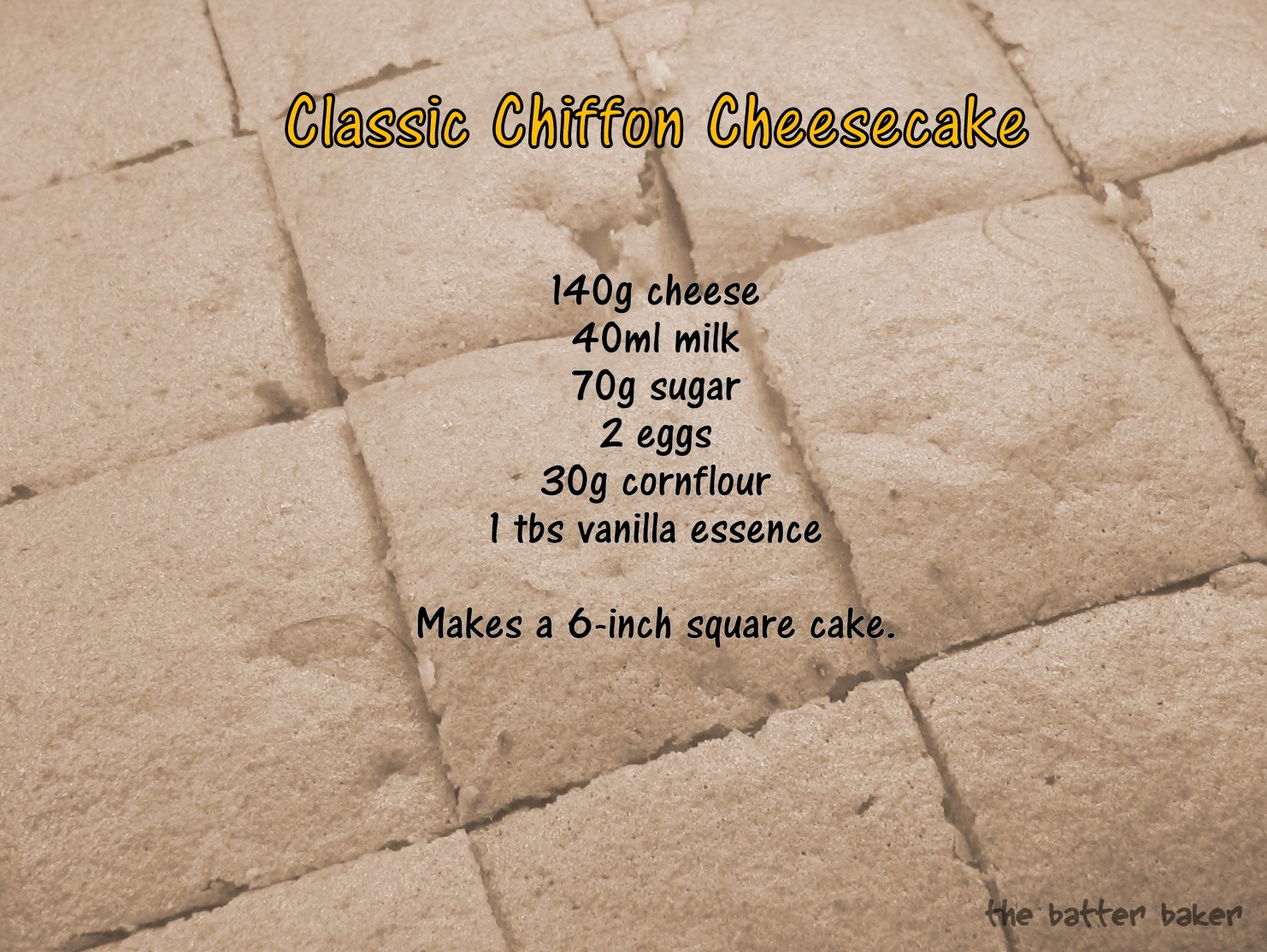 Classic Cheesecake Recipe