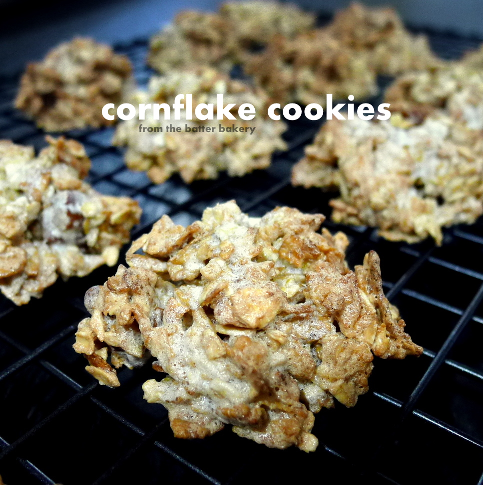 the batter baker Cornflake Cookies