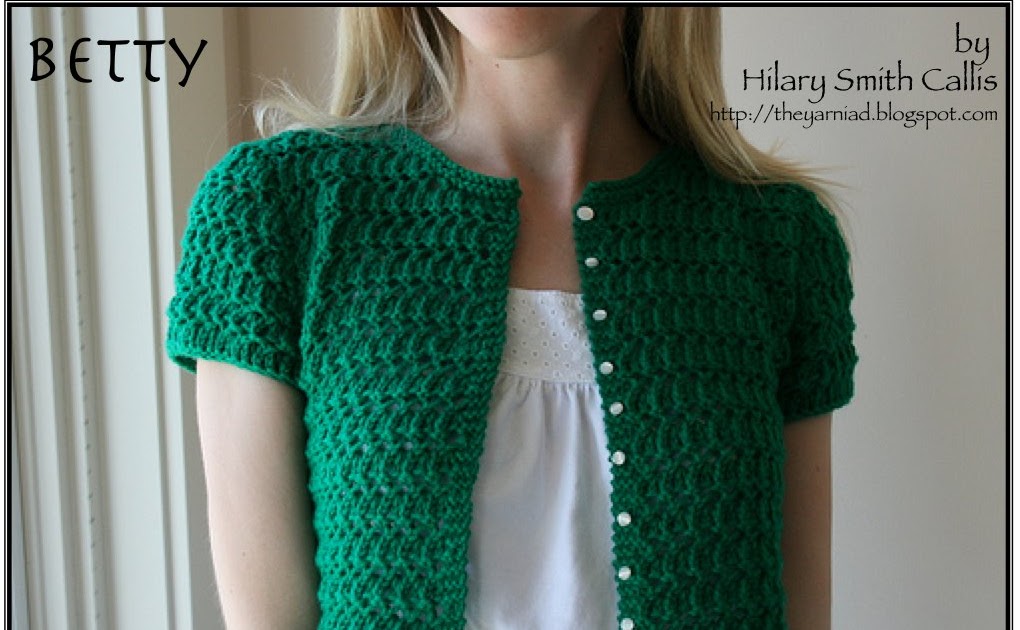 The Yarniad Patternum Gratis Betty Minisweater