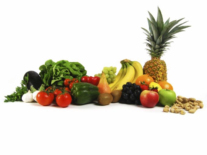 I try to feed my family the veggies and fruits. I try to feed my family the
