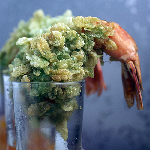 Javaholic Vietnamese Crispy Fried Shrimp with Kumquat Salsa