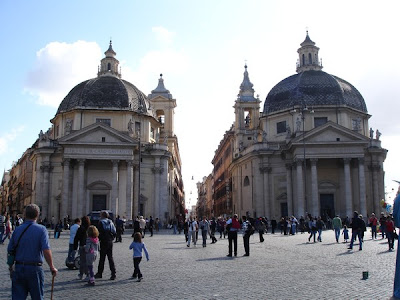 Via del Corso desde la Piazza del Popolo