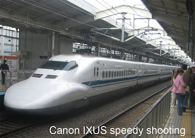 Canon IXUS speedy shooting