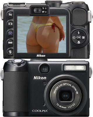Nikon P5100's fanny view
