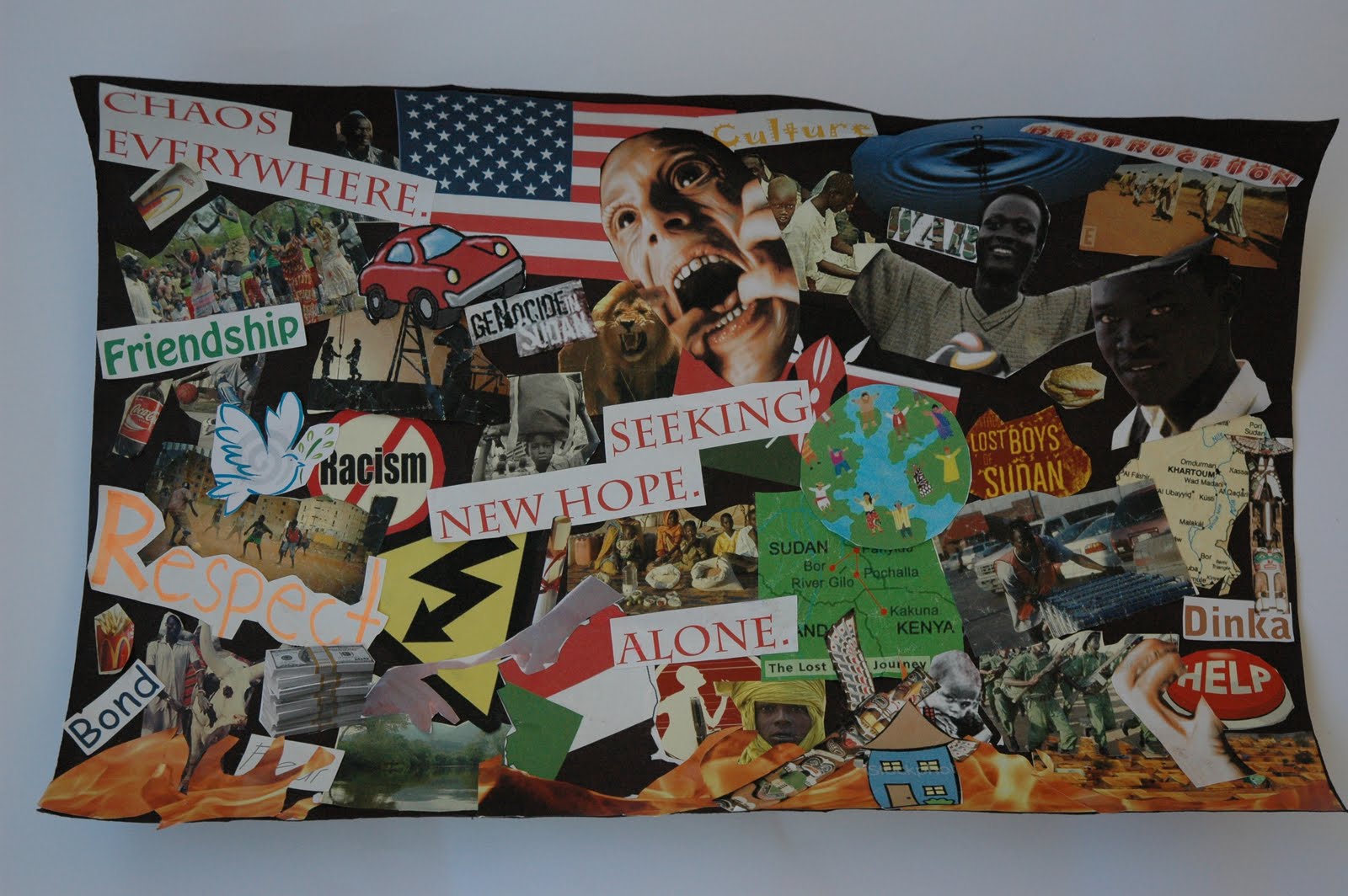 Lean On Me Collage Reflection