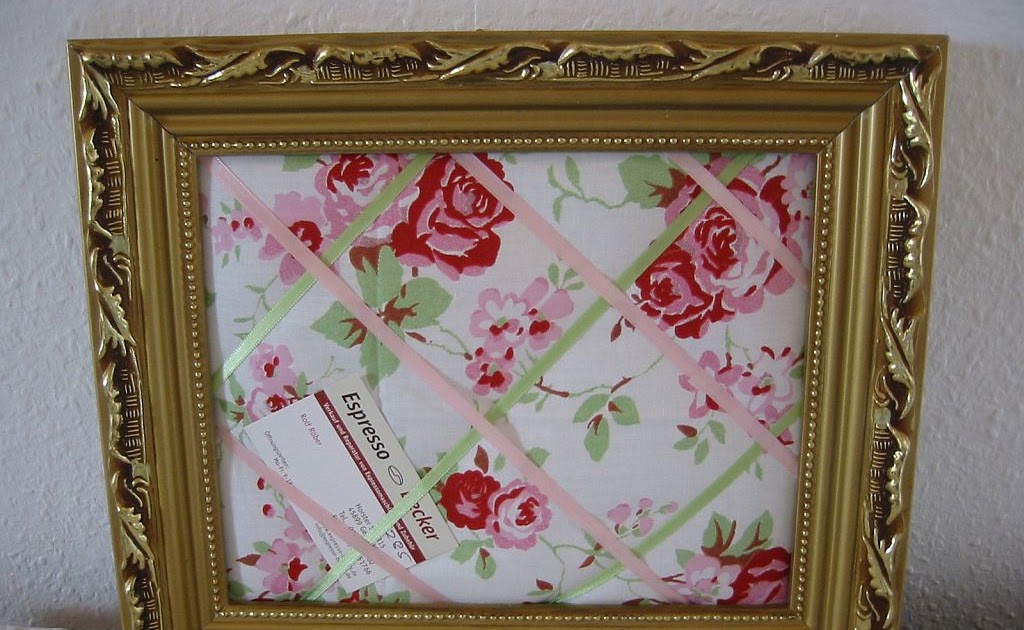 Hobbies & more: Kleine Pinnwand für die Küche