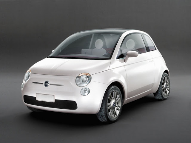 New Fiat 500 front